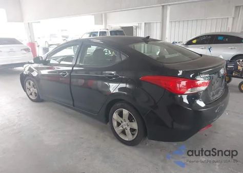 2012 Hyundai Elantra Gls from USA, damaged, VIN 5NPDH4AE5CH109962